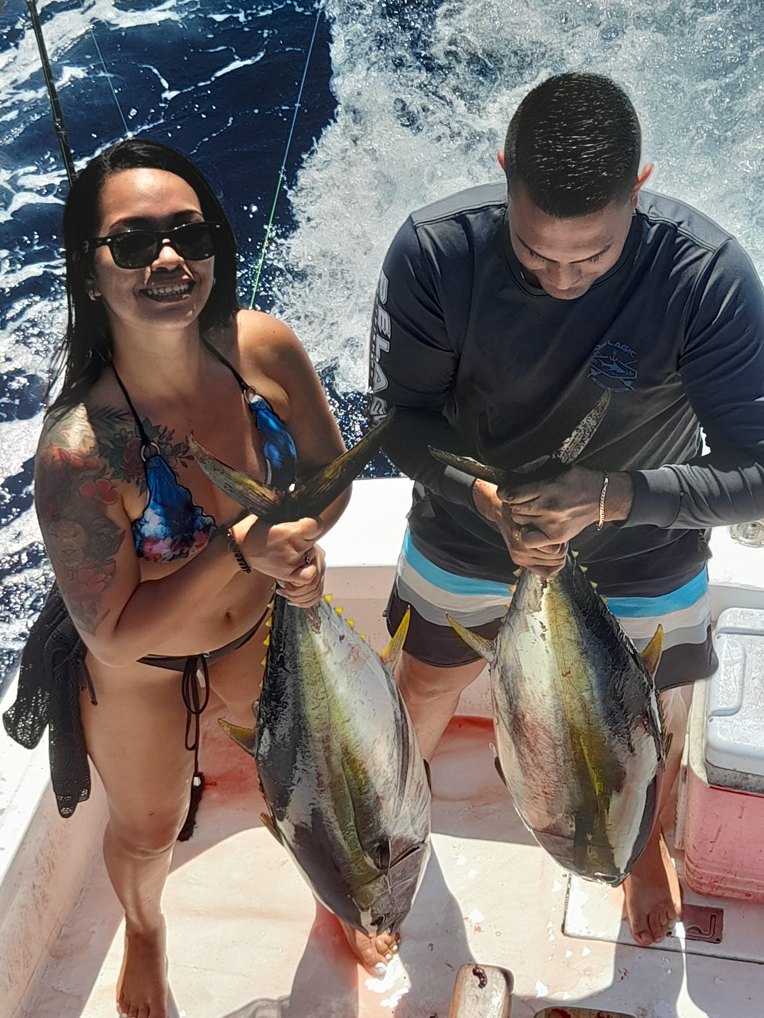 Yellow Fin Tunas in Nosara